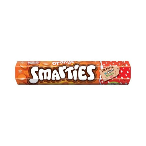 Nestlé Orange Smarties Giant Tube - 120g | British Store Online | The Great British Shop