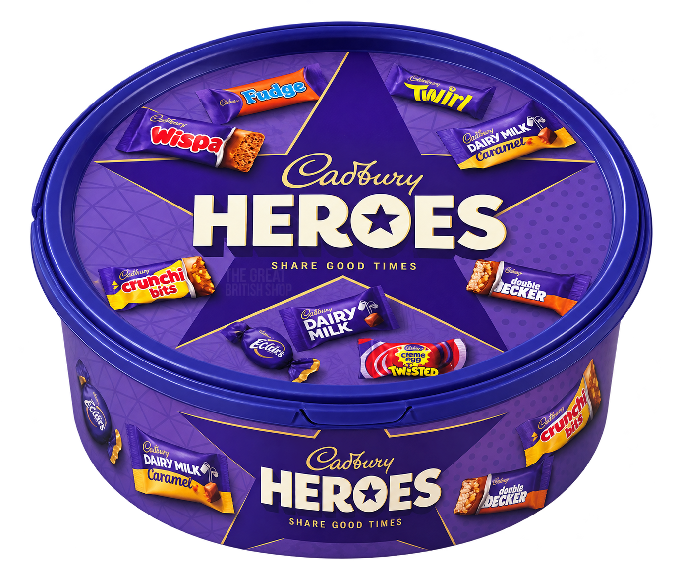 cadbury heroes tub